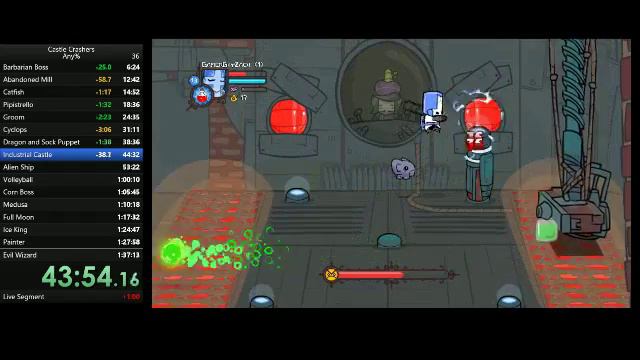 Castle Crashers Any% Speedrun (1:27:32) смотреть онлайн