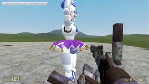 COMPLETE ALL FNAF 1 9 SECURITY BREACH ANIMATRONICS SIZE COMPARISON In Garry's Mod!
