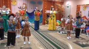 "Ложки расписные" танец с ложками в детском саду.