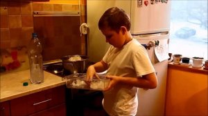 изготовление дистиллированной воды  дома и её заморозка