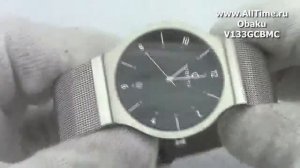 Обзор. Мужские наручные часы Obaku V133GCBMC