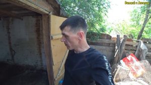 ЗАЛИВАЮ ПОЛЫ В ГАРАЖЕ / РЕМОНТ В ГАРАЖЕ / СТЯЖКА ПОЛА / ВИТАЛИК И АНГЕЛИНА