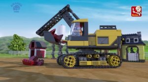 Конструктор от Sluban Город Конструкция