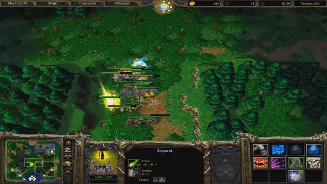 Warcraft 3! Играем в карту Survival Chaos 2.94 [Undead +имба] #4 смотреть онлайн