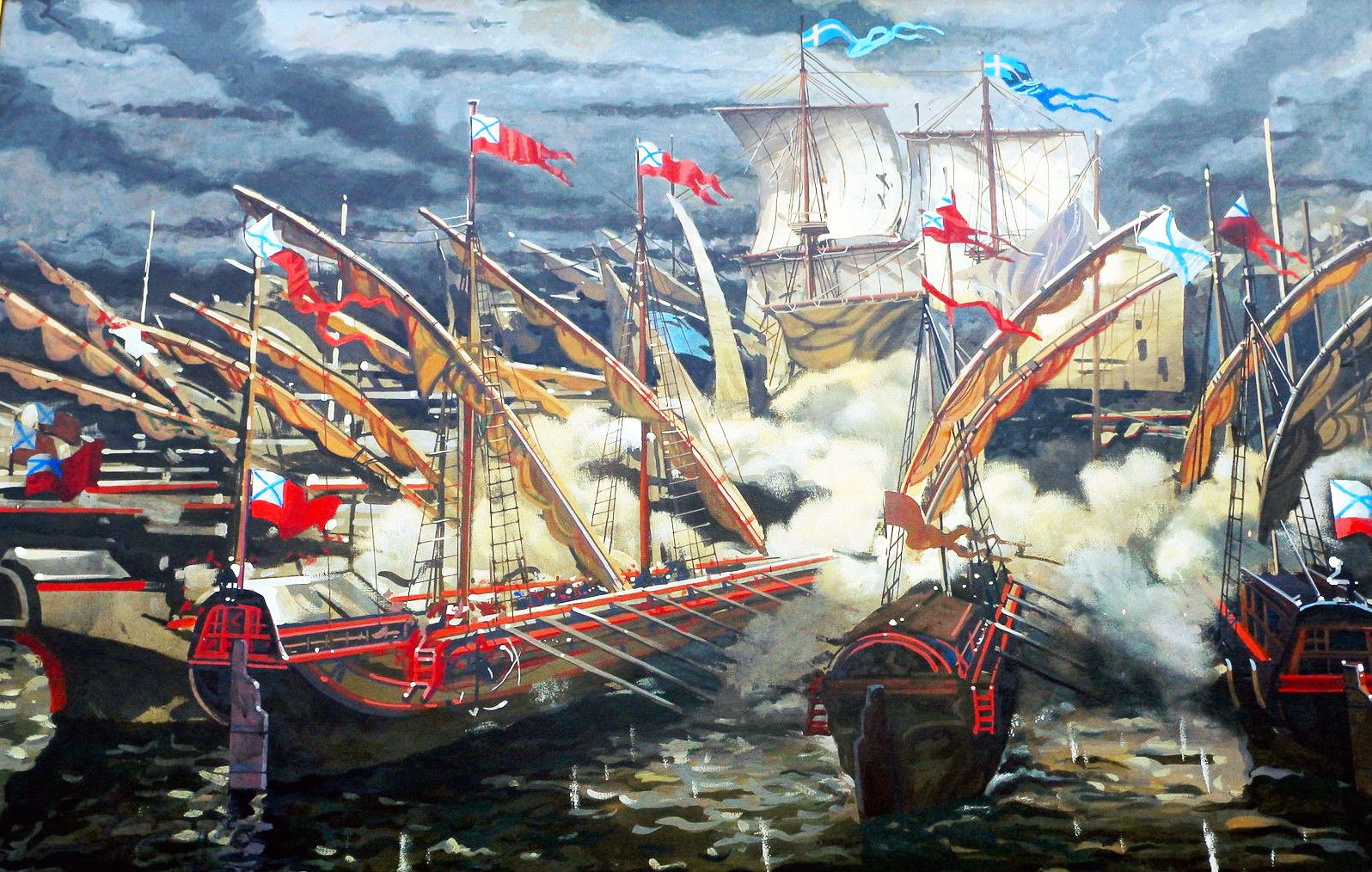 Шведская эскадра. Гангутское Морское сражение 1714 Апраксин. Победа у мыса Гангут 1714.