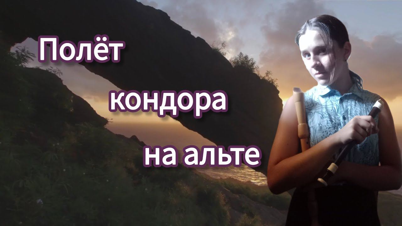 Полёт кондора на  блокфлейте АЛЬТ смотреть онлайн