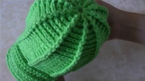 Вязаная кепка для малыша
