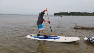 базовая техника для Сап. Баланс, Опоры на весло.