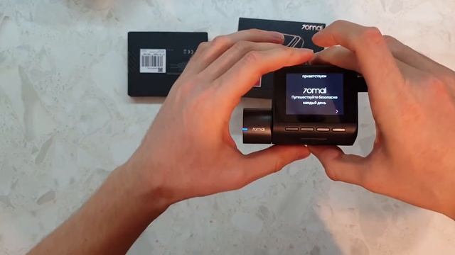 Автомобильный видеорегистратор 70mai Smart Dash Cam Pro распаковка и детальный обзор смотреть онлайн