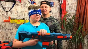 Угадай НЕРФ на ОЩУПЬ!!! Нерф Челлендж! #NerfShow 🎬