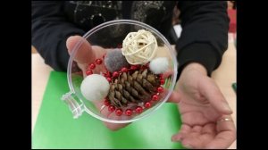 Ёлочная игрушка своими руками