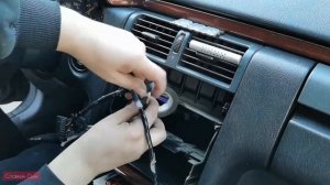MB E-class w210. Подключаем центральный замок/DIY MB W210 connect the central lock.