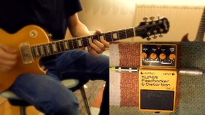 Boss DF-2 Super Feedbacker and Distortion Made in Japan