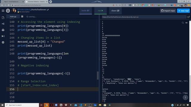 Lists in Python | Python Tutorials For Beginners