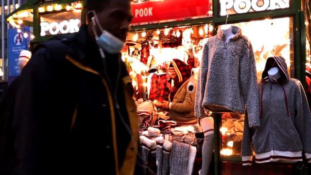 Рождество в Нью-Йорке , как украшают дома в Америке ! Гуляем по Манхэттену! смотреть онлайн