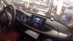 Регистратор для Audi в штатное место + интерфейс подключения камеры