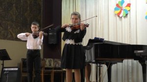 Дуэт скрипачей МБУДО Кимовская ДШИ