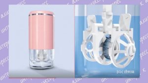 Чистка контактных линз // механически и ультразвуком