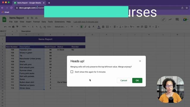 How to Merge Cells in Google Sheets смотреть онлайн