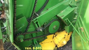 Обзор пресс подборщика Джон Дир John Deere 540