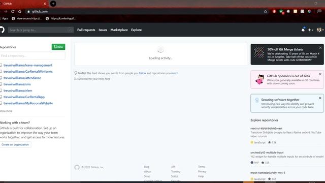 Building a C# Winforms Application - Add Project to GitHub Source Control | Trevoir Williams