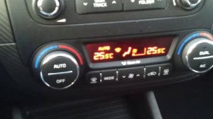 Проверка климат-контроля на ошибки Kia Cerato