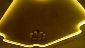 Как лучше сделать подсветку потолка RGB лентой.