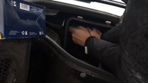 Мл 350 замена салонного фильтра !