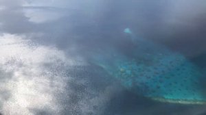 Над мальдивскими островами. Посадка в Мале