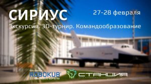 Поездка в Сириус с лицеистами 27-28.02.21. 3D-турнир. Видео-отчёт