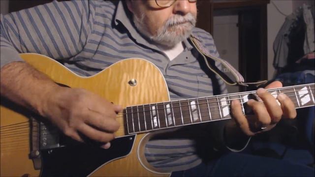 2001 Gibson ES-175 Acoustic Sound - Tune-o-Matic Bridge VS Compensated Wooden Archtop Guitar Bridge смотреть онлайн