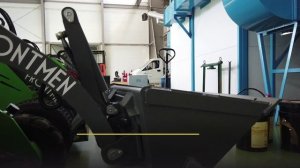 Мини-погрузчик Frontmen. Навесное оборудование. Ковш узкий