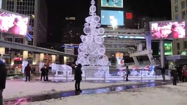 КАНАДА КРАСОТА ЗИМЫ ТОРОНТО (2021 Toronto Snowfall)