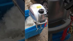 Honda bf 2.3 outboard engine start up