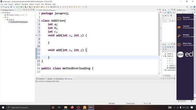 #49 Java Polymorphism | Method Overloading | Early Binding