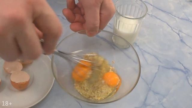 Завтрак за 5 минут - яичница с овсянкой | Рецепты смотреть онлайн