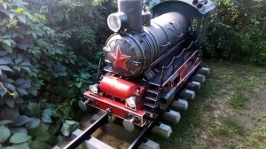 Паровозик-мангал проверка после сборки