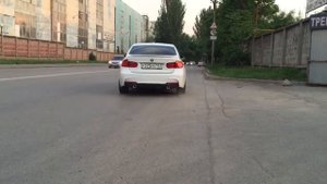 Выхлоп BMW F30 N20. Банка 335 + Downpipe