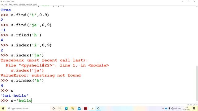 Implementation of Built In String Methods(Functions)in Python Programming|| Strings in Python part