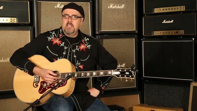 Gibson Montana Southern Jumbo Wildwood New Vintage Hide Glue • SN: 11281017 смотреть онлайн