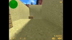 De_dust2 minecraft version CS 1.6 (only re-textured)