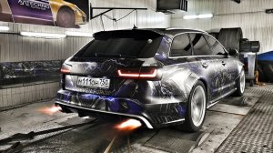 955 сил - корч или авто на каждый день Audi RS6 Stage 3