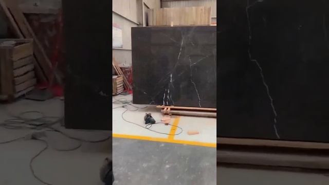 Polishing for Wyndham grey marble slabs 2023 03 09