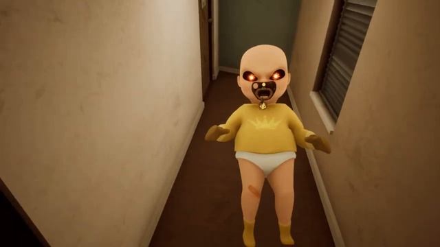 Прохождение игры младенчик в жёлтом:The baby in yellow смотреть онлайн