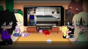 Past afton family react to fnaf 4 tormentos // FNAF AU? // FNAF// [short video]
