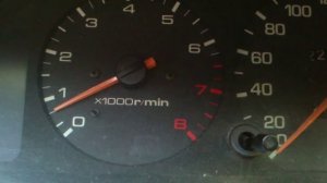 Обороты при включении кондиционера.