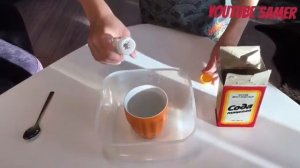 Шипучка из соды, уксуса и воды