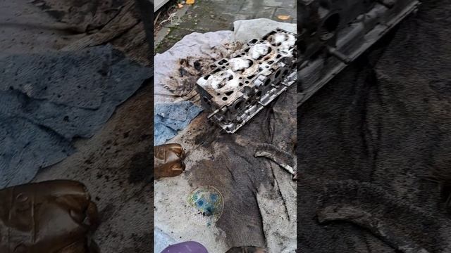 Очистка ГБЦ Азелитом