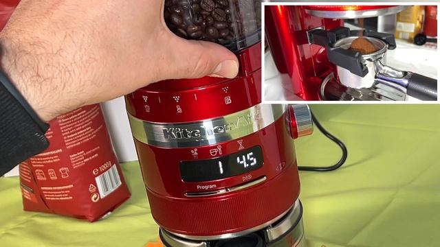 How to use your KItchenAid Burr Coffee Grinder for perfect grinding, dosing & coffee - Artisan mill смотреть онлайн