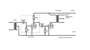 Простой ламповый усилитель